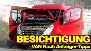 Worauf achten bei der Besichtigung? Tipps für die Van Suche: So kaufe ich einen Campervan [Teil 1]