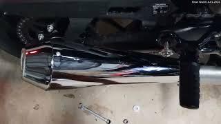 triumph speed 400 exhaust sound mod