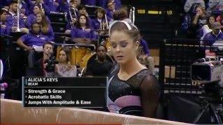 Sydney Ewing (LSU) 2016 Beam vs Kentucky 9.875