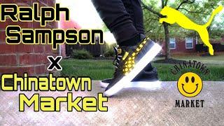 Puma Ralph Sampson Low x Chinatown Market Black On Feet Review 2019