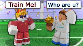 I Got TRAINED by a BALLON d'OR WINNER in Touch Football! (Roblox)