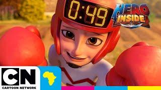 Heroic Battle Against New Supervillain | Hero Inside | Cartoon Network Africa