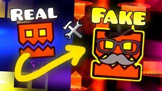 Building a FAKE MEGACOLLAB in Geometry Dash