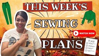 #595: SEWING PLANS: BLOUSE AND TROUSER | FALL SEWING PLANS 