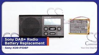 Sony XDR-P1DBP Pocket DAB Radio Teardown