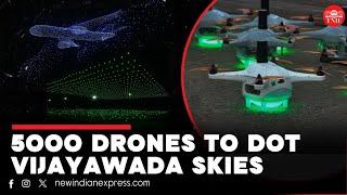 Drone show | Over 5,000 drones set to illuminate the skies of Vijayawada