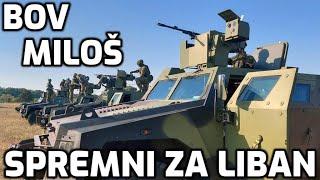 BOV Miloš M16 spremni za slanje u Liban APC Milosh M16 ready for sending to Lebanon