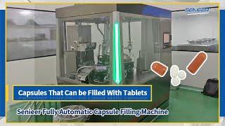 Capsules That Can be Filled With Tablets | Senieer Fully Automatic Capsule Filling Machine