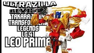 TAKARA TOMY TRANSFORMERS LEGENDS LG 41 LEO PRIME REVIEW!