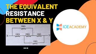 The equivalent resistance between X and Y