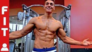 ANDREI DEIU TEEN FITNESS MOTIVATION - ripped 19yr old had 44 inch waist