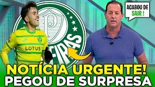  NOVIDADES NO PALMEIRAS! QUARTA FEIRA AGITADA! NINGUÉM ESPERAVA! ULTIMAS NOTÍCIAS DO PALMEIRAS