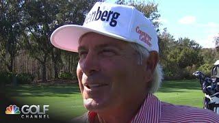 Fred Couples 'having a blast' with stepson Hunter at PNC Championship Pro-Am | Golf Channel