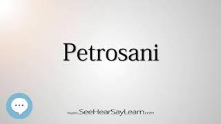 Petrosani (How to Pronounce Cities of the World)⭐