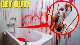 IF YOU SEE BLOOD IN YOUR BATHTUB, GET OUT FAST! (they are watching us)