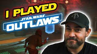 I played Star Wars Outlaws! First Hand Thoughts Of The Gameplay!