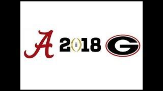 2018 CFP National Championship, #4 Alabama vs #3 Georgia (Highlights)