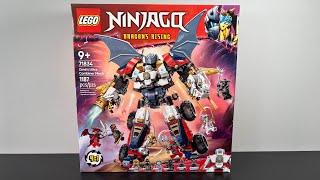 Lego Ninjago Zane’s Ultra Combiner Mech Review!!! Lego Ninjago 2025 set 71834 Review!