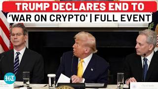 Trump Declares End To ‘War On Crypto’ At First-Ever White House Crypto Summit | Full Event