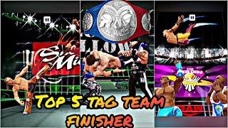 Top 5 Tag Team Finisher and Moves in WWE Mayhem