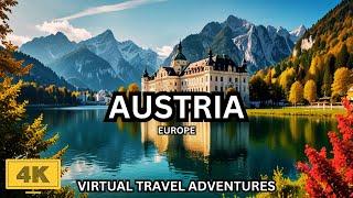 Austria 4K Scenic Adventure Film With Relaxing Calming Ambient Cinematic Music For Restful Sleeps