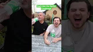 Dad Tries The Sprite Challenge The Famileigh (TikTok)