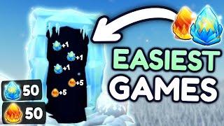 The EASIEST GAMES in WINTER SPOTLIGHT! (Roblox Event)