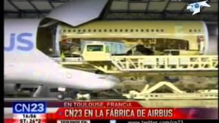 Aviación en Argentina en la fábrica Airbus,primeras imágenes