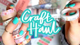 Christmas Craft Supplies & 60m of Washi Tape?! Ft. Craft Label | AD