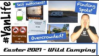 Finding free camp spots and being self-sufficient in Campervan / RV / Motorhome