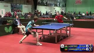 СУПЕР-АТАКА  4.DMITRIEV - SAMSONOV RUSSIAN Team Championship#tabletennis #настольныйтеннис @TTStream