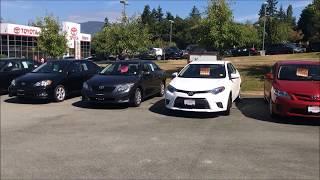 Today's Toyota Certified Used Vehicle with "The Chris Turner Experience" at Alberni Toyota