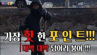 붕어낚시 얼음낚시 핫 포인트 2곳 무조건 한번은 가봐야 돼는곳!!!애장포인트#fishing