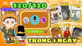 Play Together | Mình Đã Mở Thẻ Mới Và Hoàn Thành 120/120 Trong 1 Ngày Bằng Cách Này