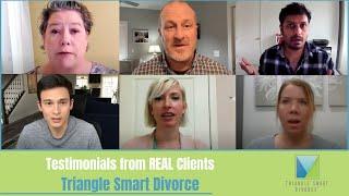 Triangle Smart Divorce Client Testimonials