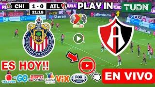 Chivas vs. Atlas en vivo, donde ver, a que hora juega Chivas vs. Atlas PLAY IN Liga MX 2024 resumen