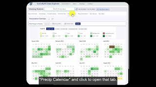 CoCoRaHS Short - Reviewing Water-Year Data Using DEx