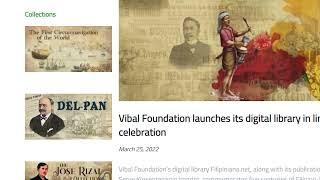 Vibal Foundation Relaunches Filipiniana.net