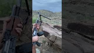 Ak74 fire with drum magazine #fire #weapon_master #leeenfield #letsshoot #ak47shorts #arrow