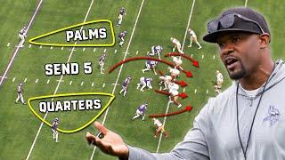 How Brian Flores Breaks Offenses with Controlled Chaos