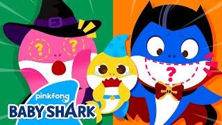 [NEW] AH! What Happened to my Face? | Baby Shark Halloween Story | Baby Shark Official