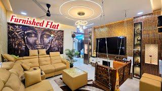 Beautifull Furnished 2 Bhk Flat For Sale || 60 Ft Road Facing Project || Semi-Gated || Hyderabad