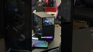 Unique computer case with monitor