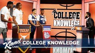 College Knowledge – Texas vs Gonzaga