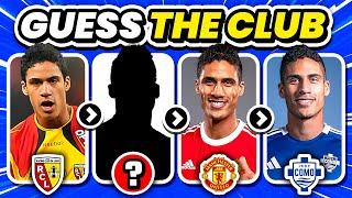 GUESS THE CLUB BY THE PLAYER'S CAREER | QUIZ FOOTBALL TRIVIA 2024