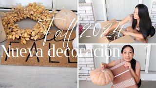 NUEVA DECORACIÓN DE OTOÑO ESTILO PARA DECORAR TU HOGAR DECORA CONMIGO fall decorate with me 2024