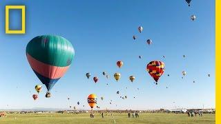 Colorful Time-Lapse of Hot Air Balloons in New Mexico | Short Film Showcase