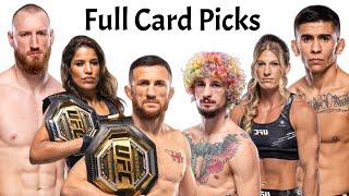 My Full Card Predictions & Breakdown For UFC 316
