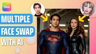 How to Swap Multiple Faces Into A Photo with AI | Best Face Swapper