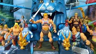 Top 10 MOTU Masterverse He-Man Figures! (Revolution Battle Armor Review)